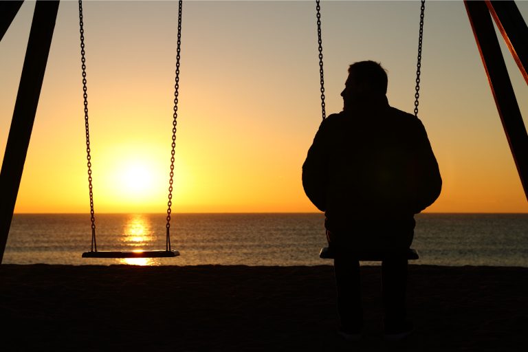 Unhappy man can't find his happiness